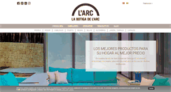 Desktop Screenshot of decoracioarc.com