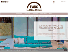 Tablet Screenshot of decoracioarc.com